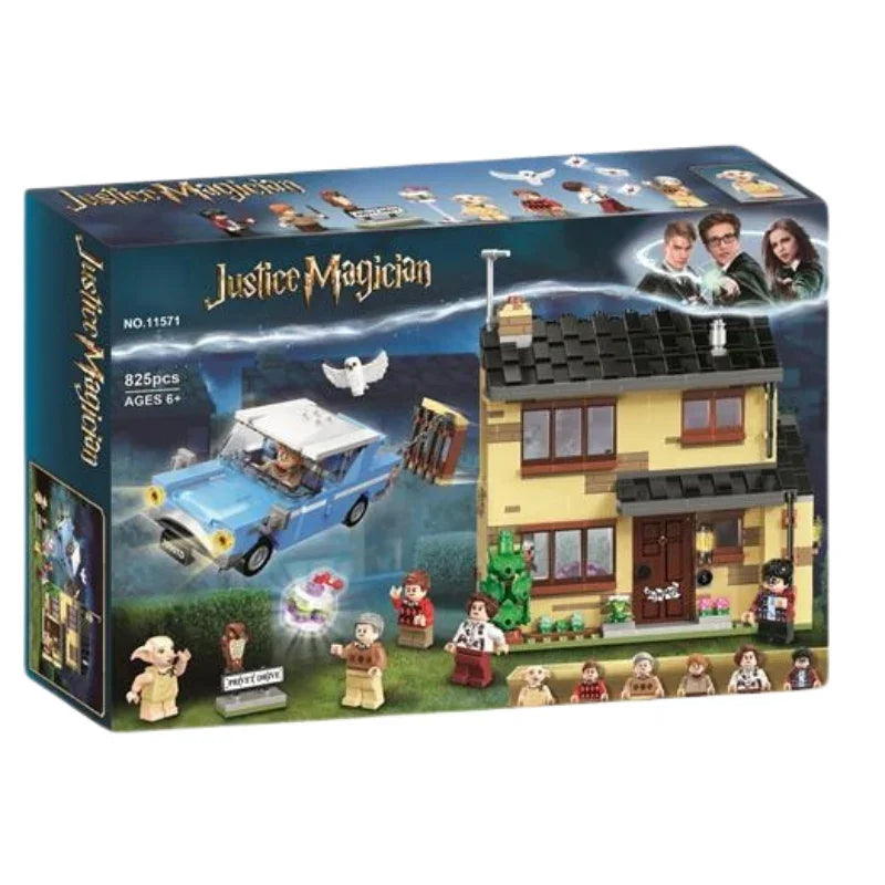 LEGO Harry Potter 4 Privet Drive Set Magical House with Flying Car