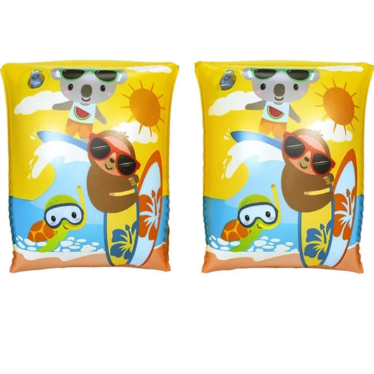 Surf Buddies Arm Bands  Inflatable Swim Floaties for Kids