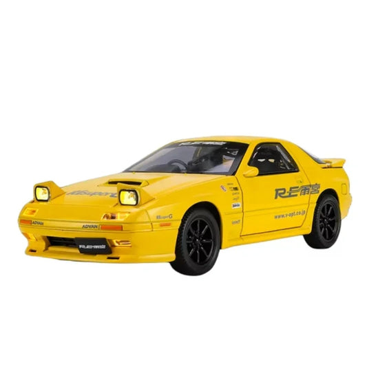 Mazda RX-7 Diecast Model Car Realistic Alloy Simulation for Collectors & Enthusiasts