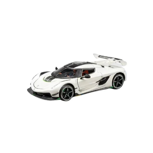 Die Cast Koenigsegg Jesko Model Car with Openable Doors Sporty Detailed