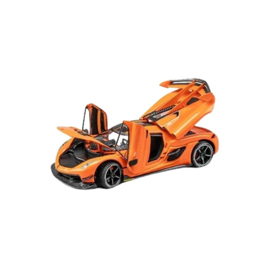 Die Cast Koenigsegg Jesko Model Car with Openable Doors Sporty Detailed