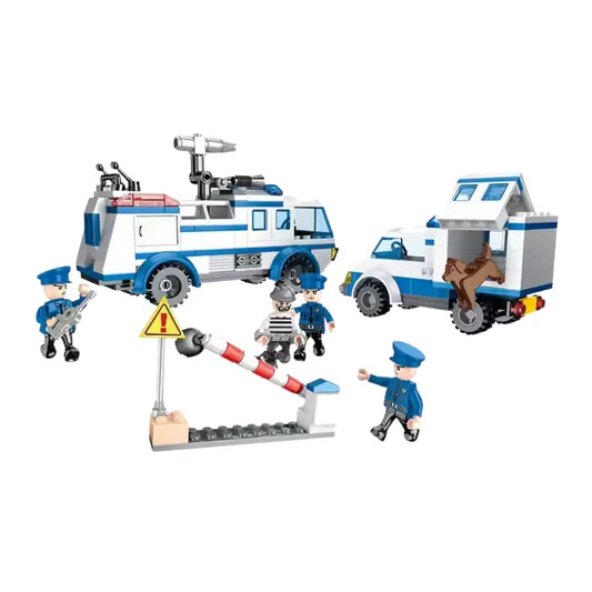 COGO Police Capturer Building Block Set Big City Chase Adventure