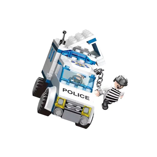 COGO Police Capturer Building Block Set Big City Chase Adventure