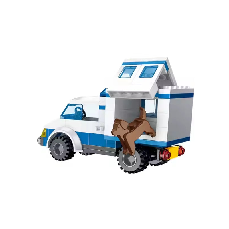 COGO Police Capturer Building Block Set Big City Chase Adventure