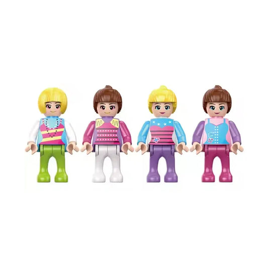 Fun Pool Party Building Block Set COGO Girls Series