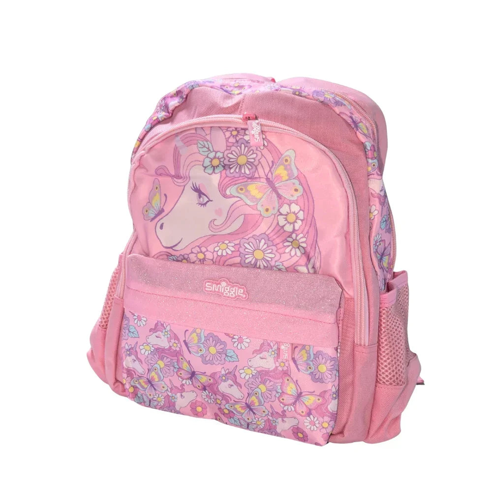 Pakistan Smiggle Mesh Backpack Cute Pink Unicorn School Bag Price