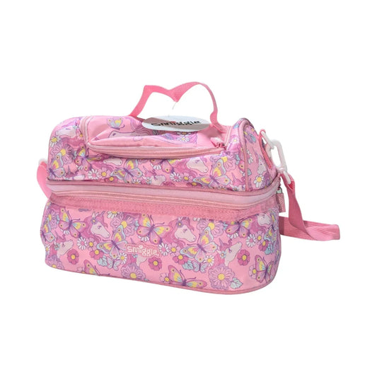 Smiggle Unicorn Pink Lunch Box Bag – Keep Snacks Fresh & Fun (GT0505)