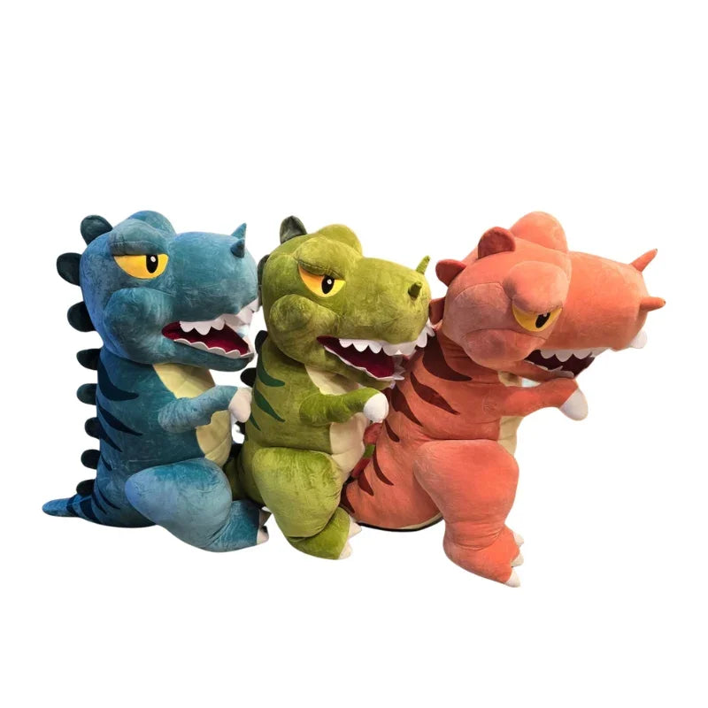 Kids Cute Dinosaur Print Soft & Cozy Multi Use Stuff Perfect for Snuggling, Playtime & Gifting