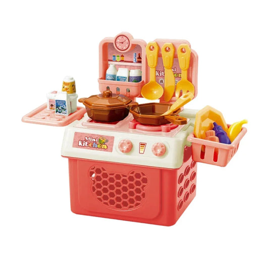 Kids Mini Kitchen Toy Set Cute Colorful & Perfect for Creative Play