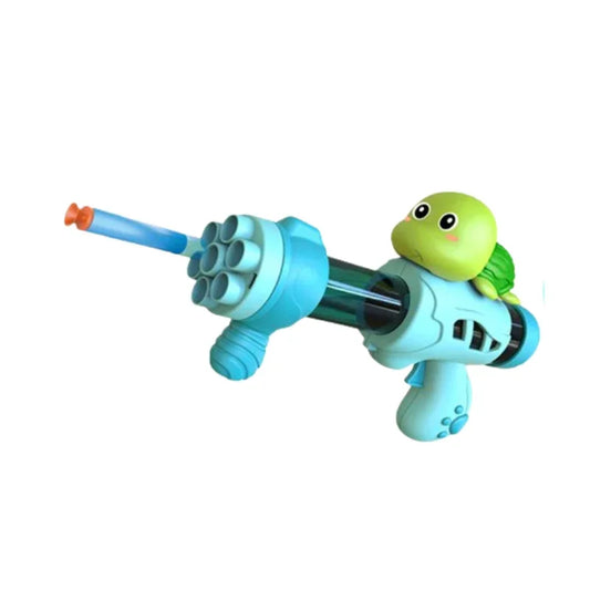 Kids Cute Fish Air Power Gun Fun Colorful & Safe Play Shooter