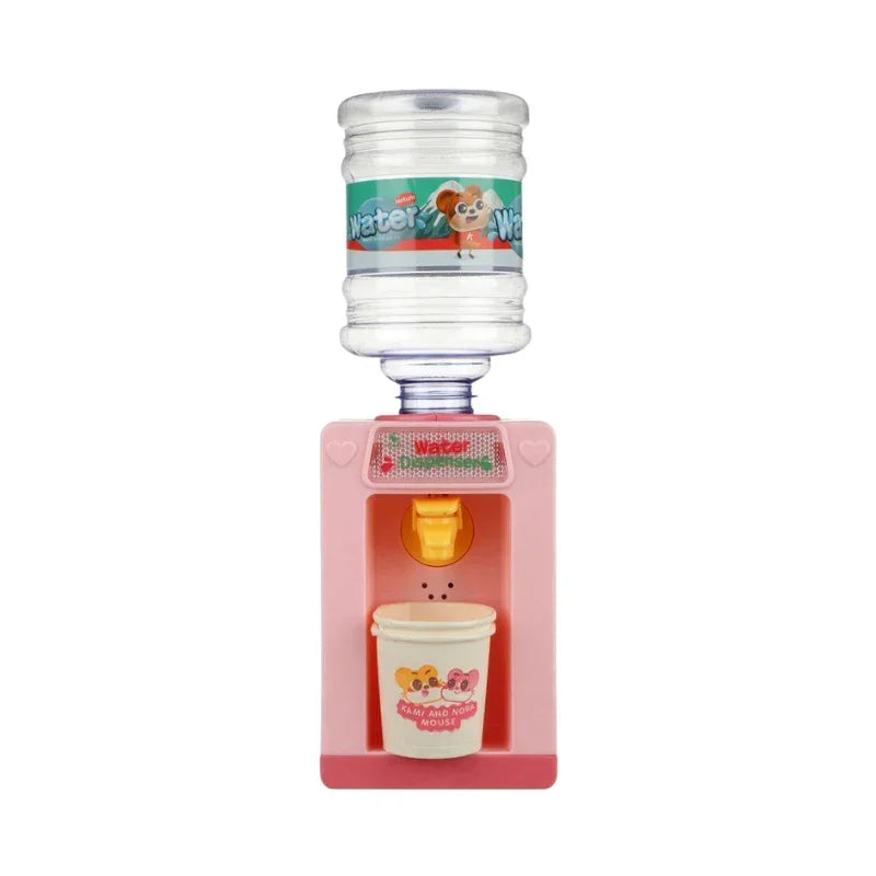 Kids Kitchen Mini Water Dispenser Toy Set Cute Realistic & Fun Hydration Play