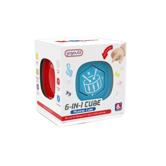 Kids Musical Activity Cube 6-in-1 Sound & Fun Exploration Toy