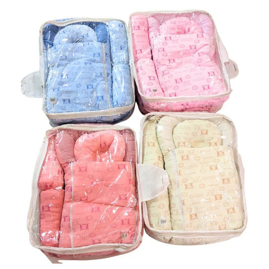 Simple Theme Baby Bedding Set Soft Safe & Everyday Comfort for Newborns