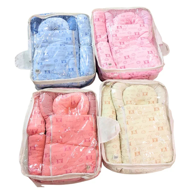 Simple Theme Baby Bedding Set Soft Safe & Everyday Comfort for Newborns