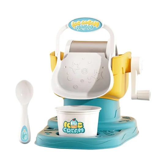 Indoor Kids Handmade Making Diy Edible Toy Ice Cream Maker Machine