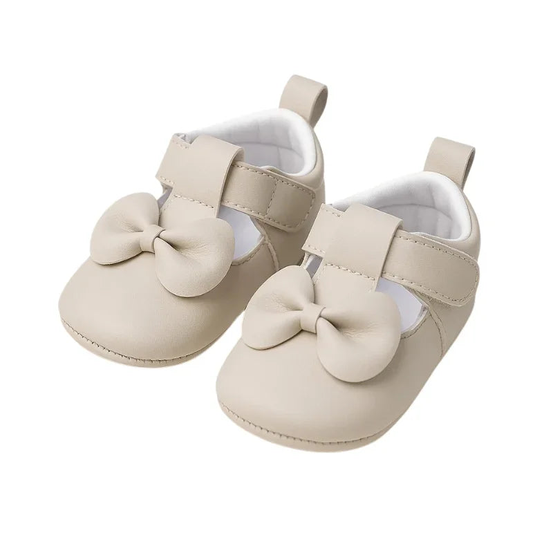 Sweet Baby Girl Bow Shoes Soft & Stylish First Steps