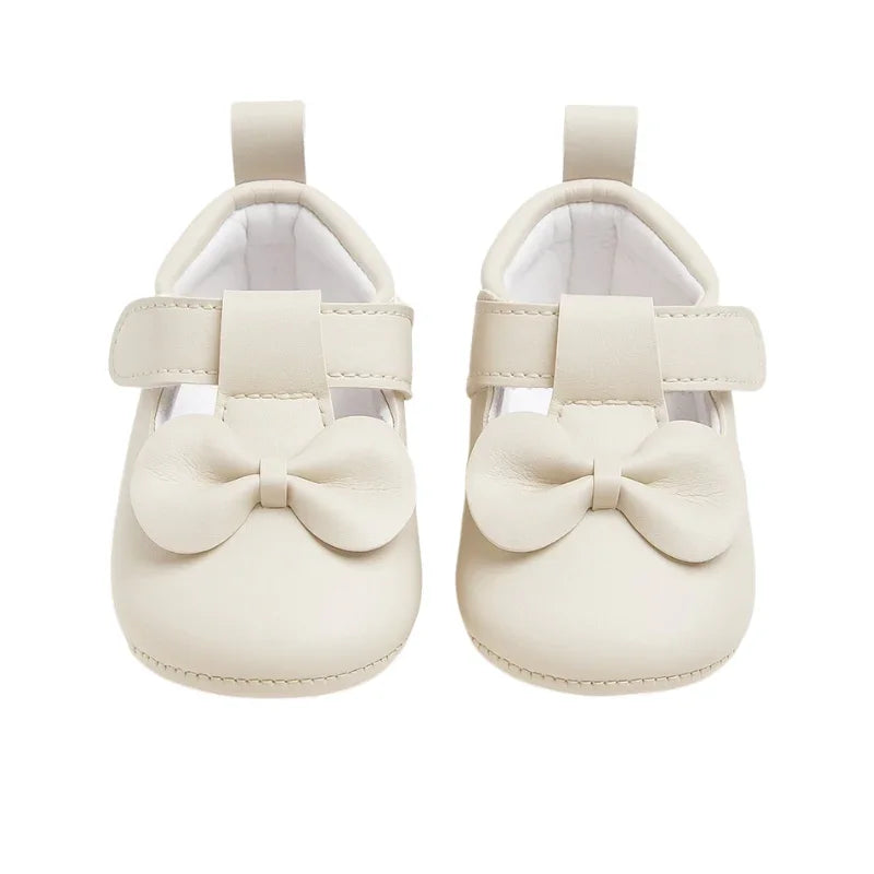 Sweet Baby Girl Bow Shoes Soft & Stylish First Steps
