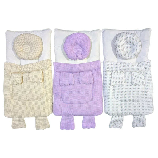 Petal Hug Baby Bedding Set Cozy Sleep with Flower Pillow