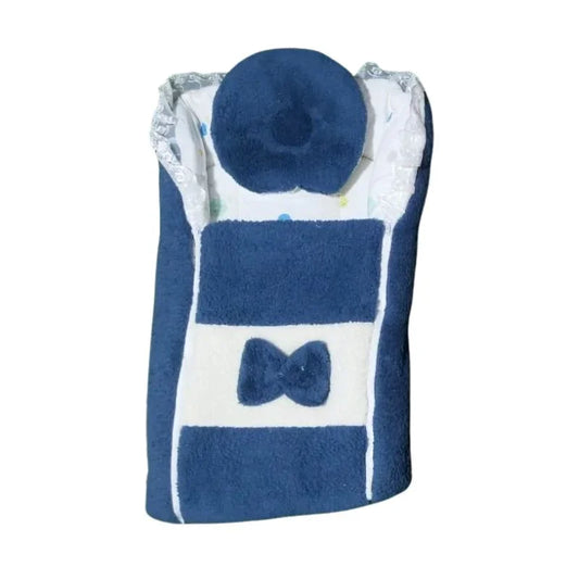 Cozy Bow Style Baby Bedding Set with Pillow