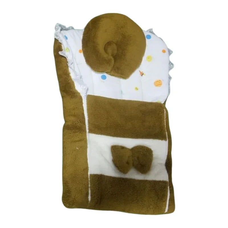 Cozy Bow Style Baby Bedding Set with Pillow