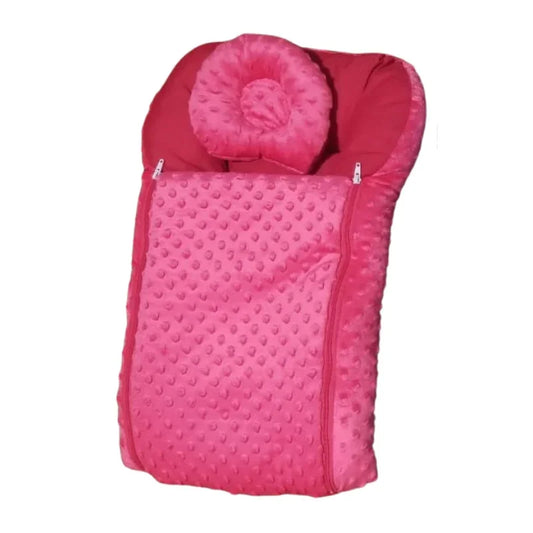 Charming Polka Dot Baby Bedding Set with Pillow