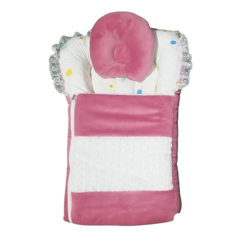 Unique Dual Color Baby Bedding Set with Pillow