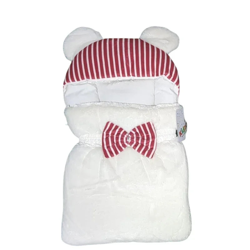 Baby Teddy Ear & Bow Design Bedding Set Soft & Stylish Comfort