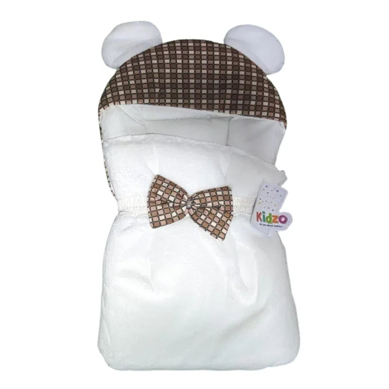 Baby Teddy Ear & Bow Design Bedding Set Soft & Stylish Comfort