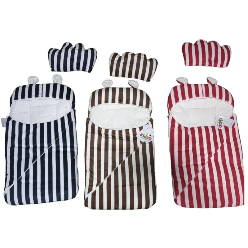 Baby Striped Theme Bedding Set Soft & Modern Comfort