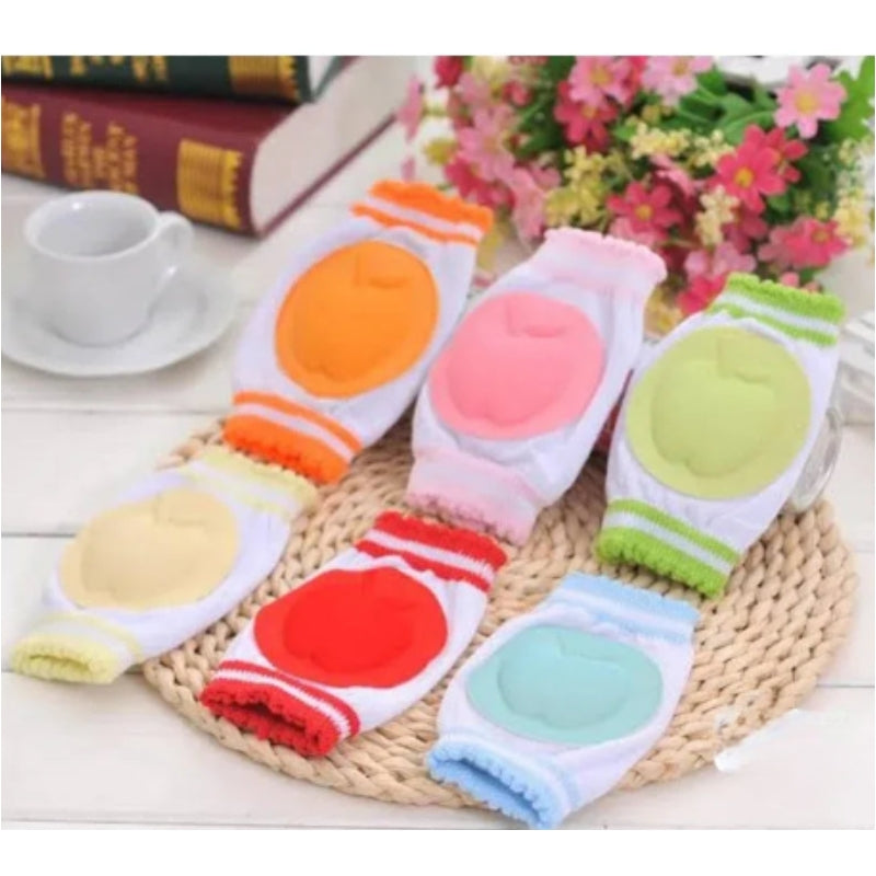 Silicone Grip Baby Crawling Knee Pads Soft, Safe, and Slip (Assorted)