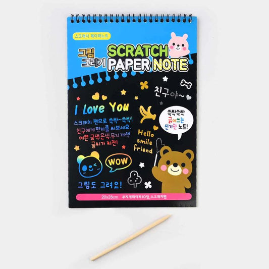 Scratch Art Note Paper Books For Kids