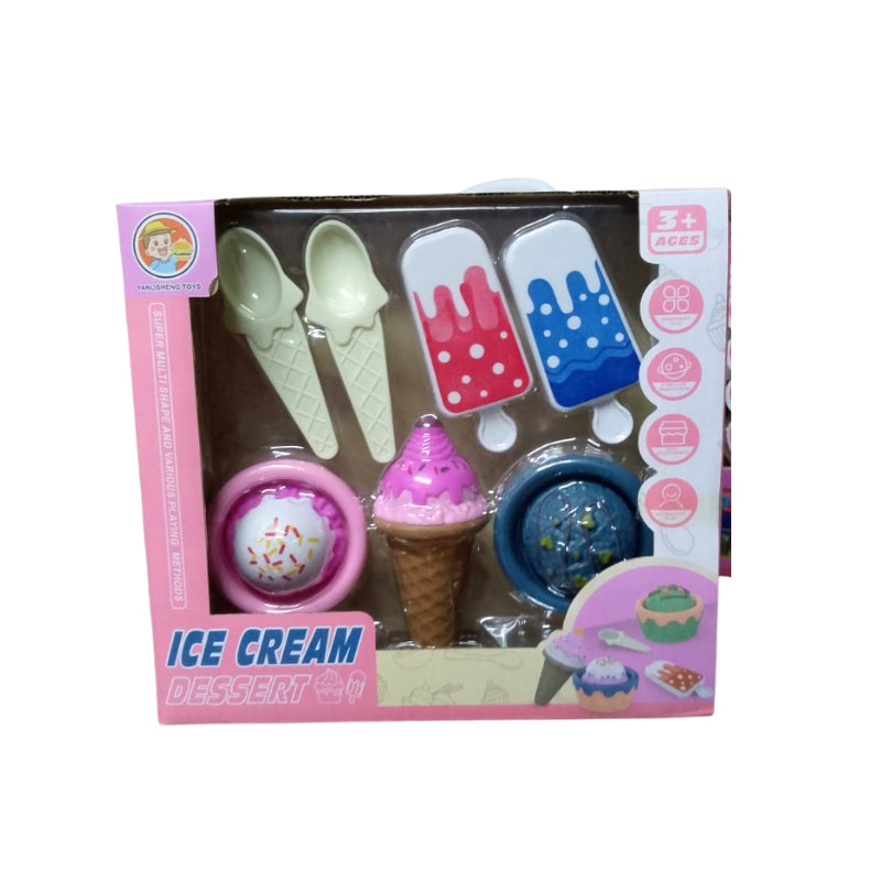 Icecreame Dessert Super Multi Shape And Various Playing Set