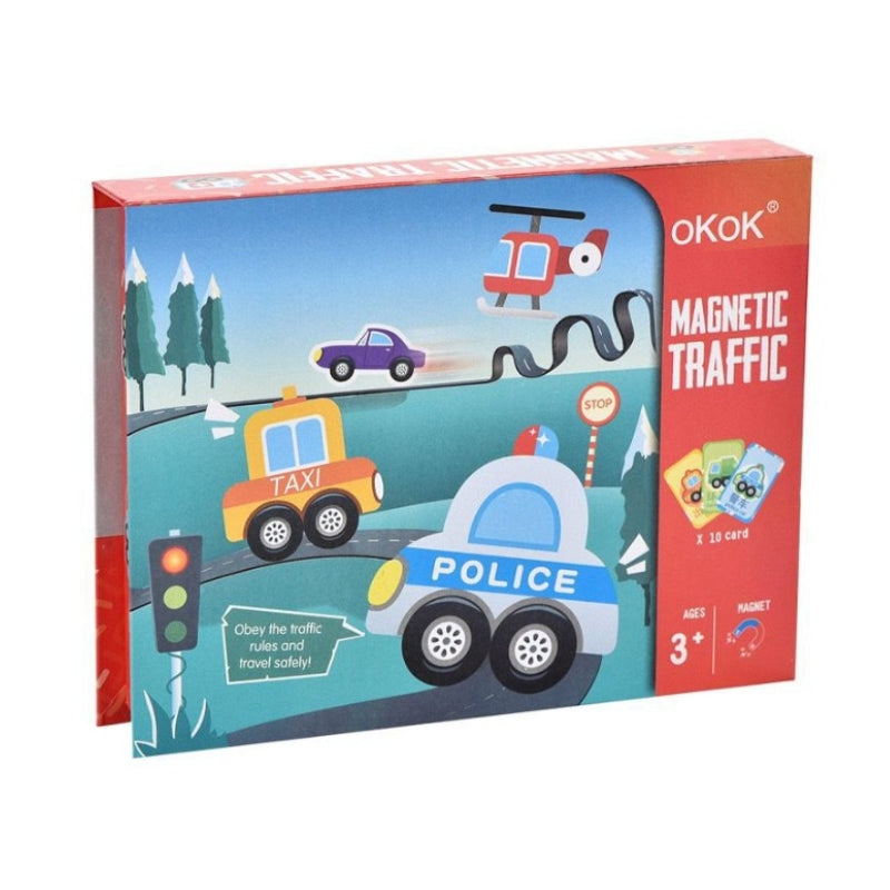 Magnetic Traffic Puzzle Learn Traffic Rules & Travel Safely