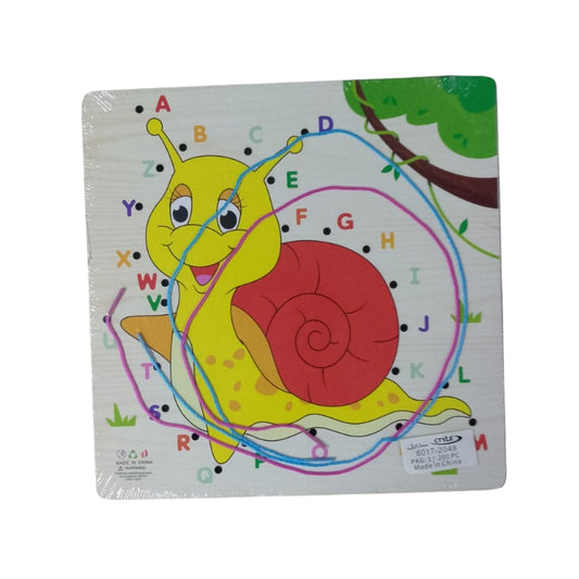 Jigsaw Wooden Puzzle for Kids Assorted Designs, Model #6017-2048