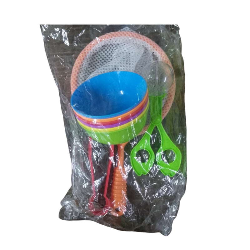 Kids Outdoor Fun Play Set Catch & Scoop Game Kit