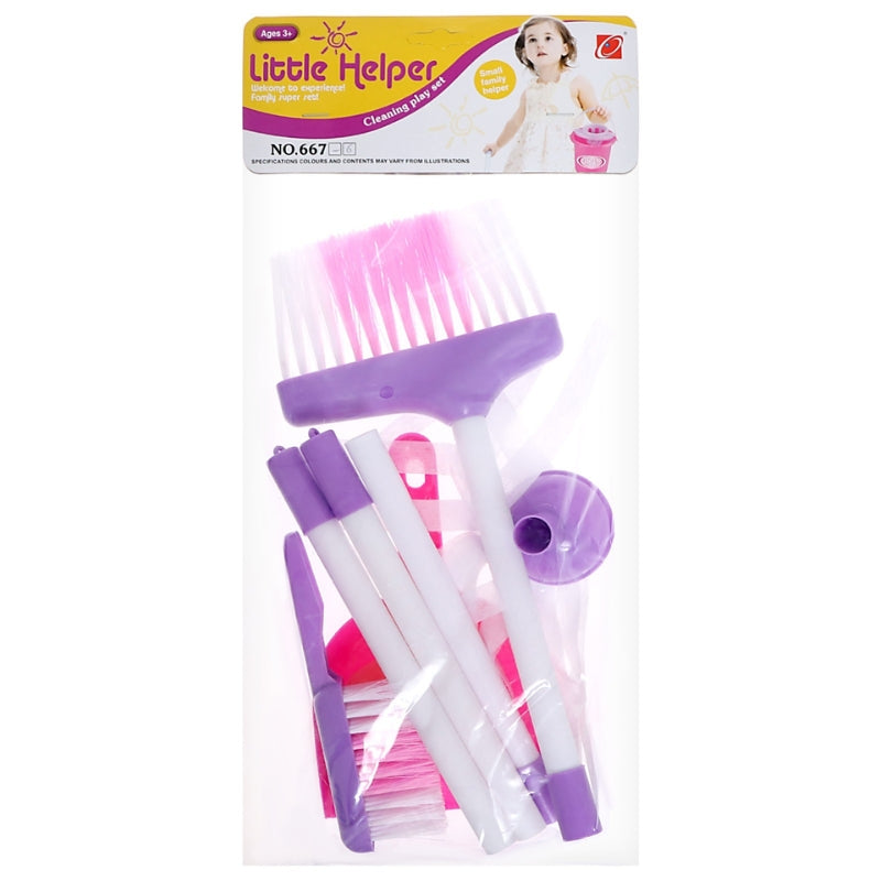 Little Helper Kids Cleaning Play Set Fun Pretend Housekeeping Toy