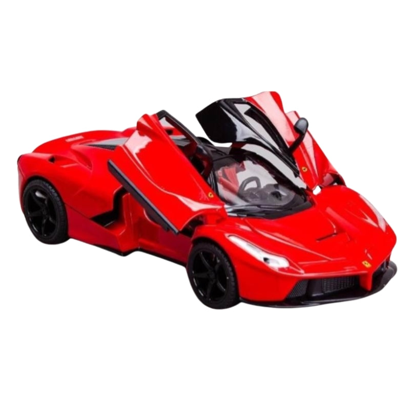 Diecast Style Sports Car Toy with Butterfly Doors