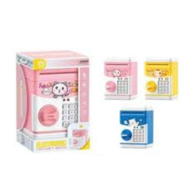 Kids Electronic Password Piggy Bank Safe Machine with Light and Music