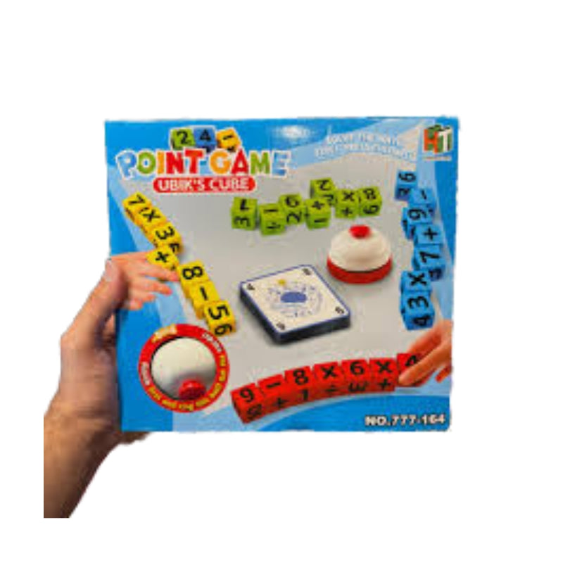 24 Point Game Math Arithmetic Ubik's Cube Puzzle with Answer Bell