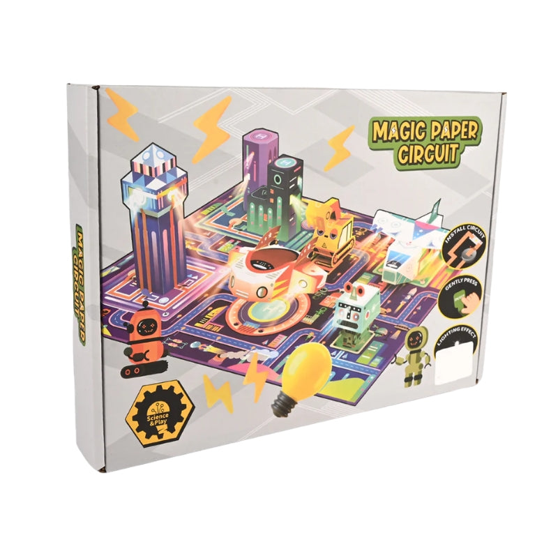 Magic Paper Circuit DIY Science & Play Kit for Kids – Brand New STEM Electronic Toy