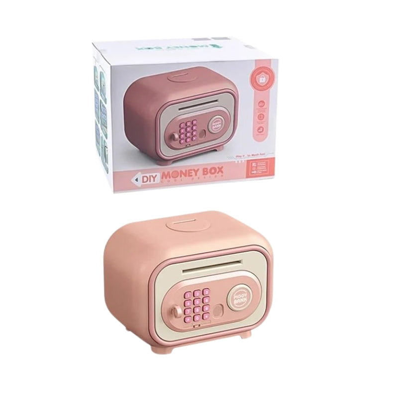 DIY Electronic Piggy Bank & Mini Money Safe Box for Kids – Brand New Smart ATM Saver