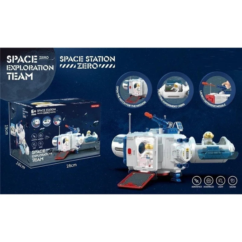 Cosmic Crew Space Station Set