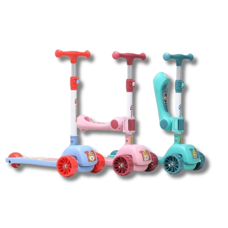 Baby Kids Scootys 3 wheels 2 in 1 Price In Pakistan Toygenix .pk Toygenix.pk