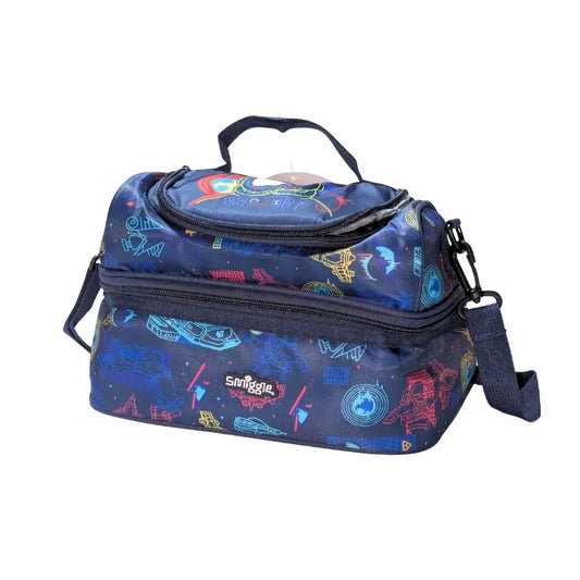 Smiggle GT0505 Space Style Lunch Bag Fun & Handy for Kids