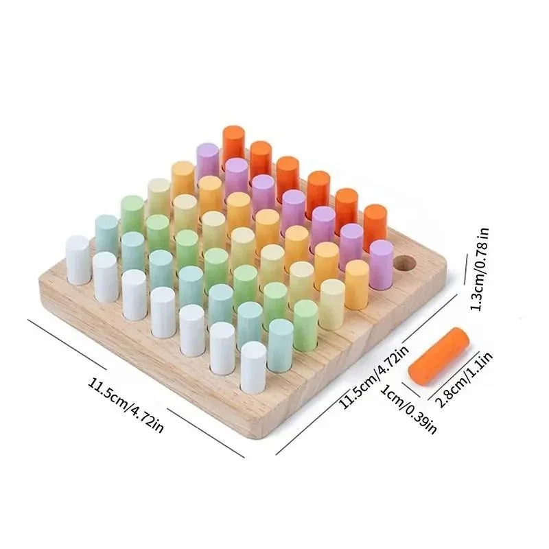 Play & Learn Adventure- Toddler Socket Board Game For Counting And Sorting Fun