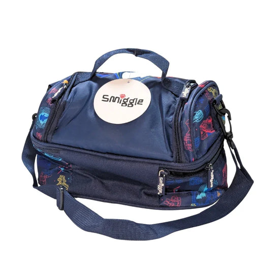 Smiggle GT0505 Space Style Lunch Bag Fun & Handy for Kids