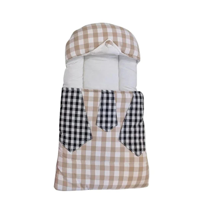 Cozy Baby Sleeping Bag with Pillow – Soft & Stylish Comfort for Newborns