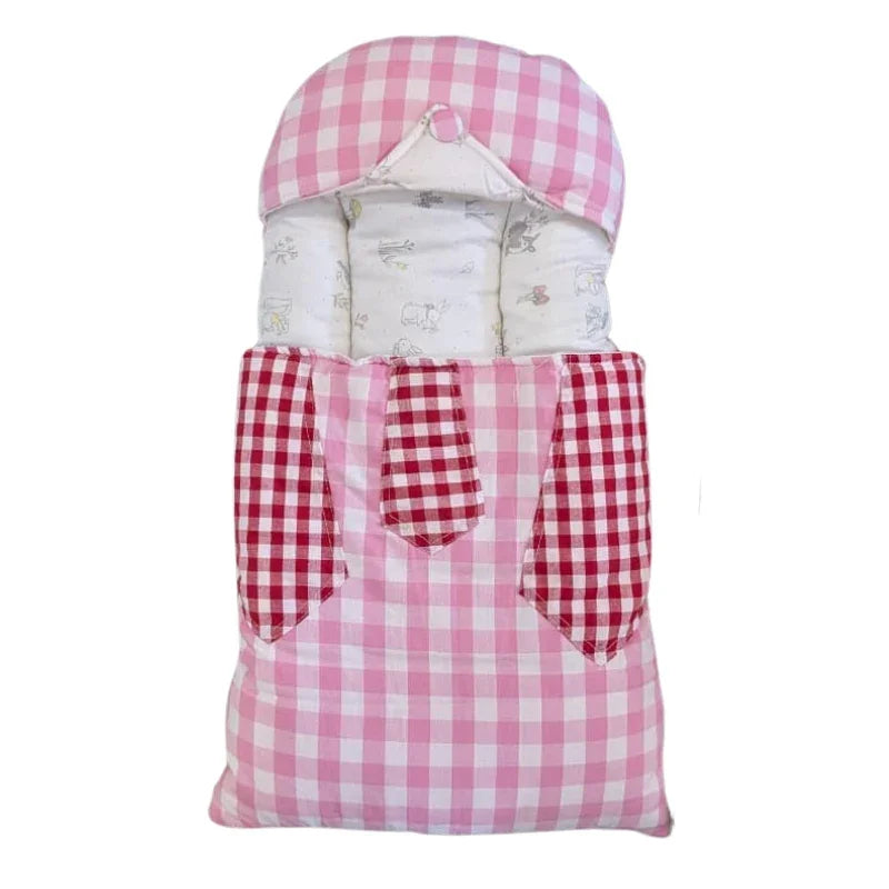 Cozy Baby Sleeping Bag with Pillow – Soft & Stylish Comfort for Newborns