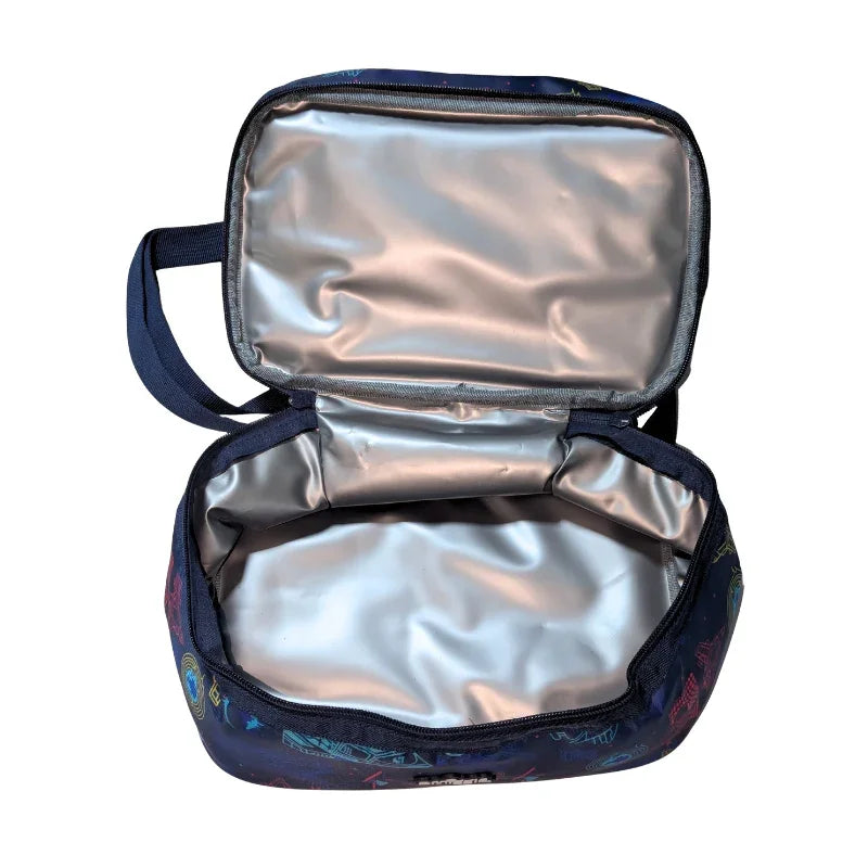 Smiggle GT0505 Space Style Lunch Bag Fun & Handy for Kids