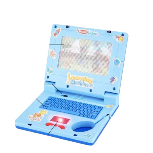 Puzzle Learning Laptop With Screen Animation And Mouse For Kids